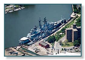 USS Sullivans & USS Little Rock at the Naval Park in Buffalo, NY