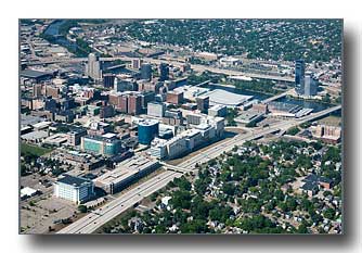 Downtown Grand Rapids, MI and the Medical Mile