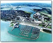 Hammond, Indiand, aerial photo