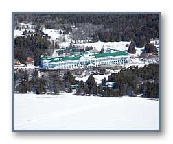 Grand Hotel in Winter