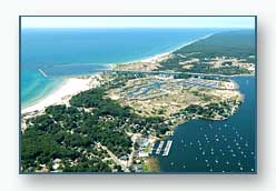 Muskegon Yacht Club, Harbour Towne, & the Muskegon Channel