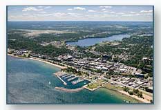 Traverse City and the Duncan Clinch Marina