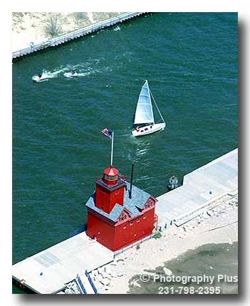 Big Red Holland Lighthouse