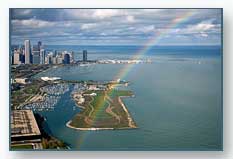 Rainbow Over Northerly Island