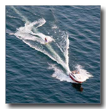 Powerboat and Jet Ski
