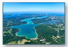 Walloon Lake in Michigan