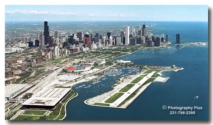 Meigs Airfield in Chicago